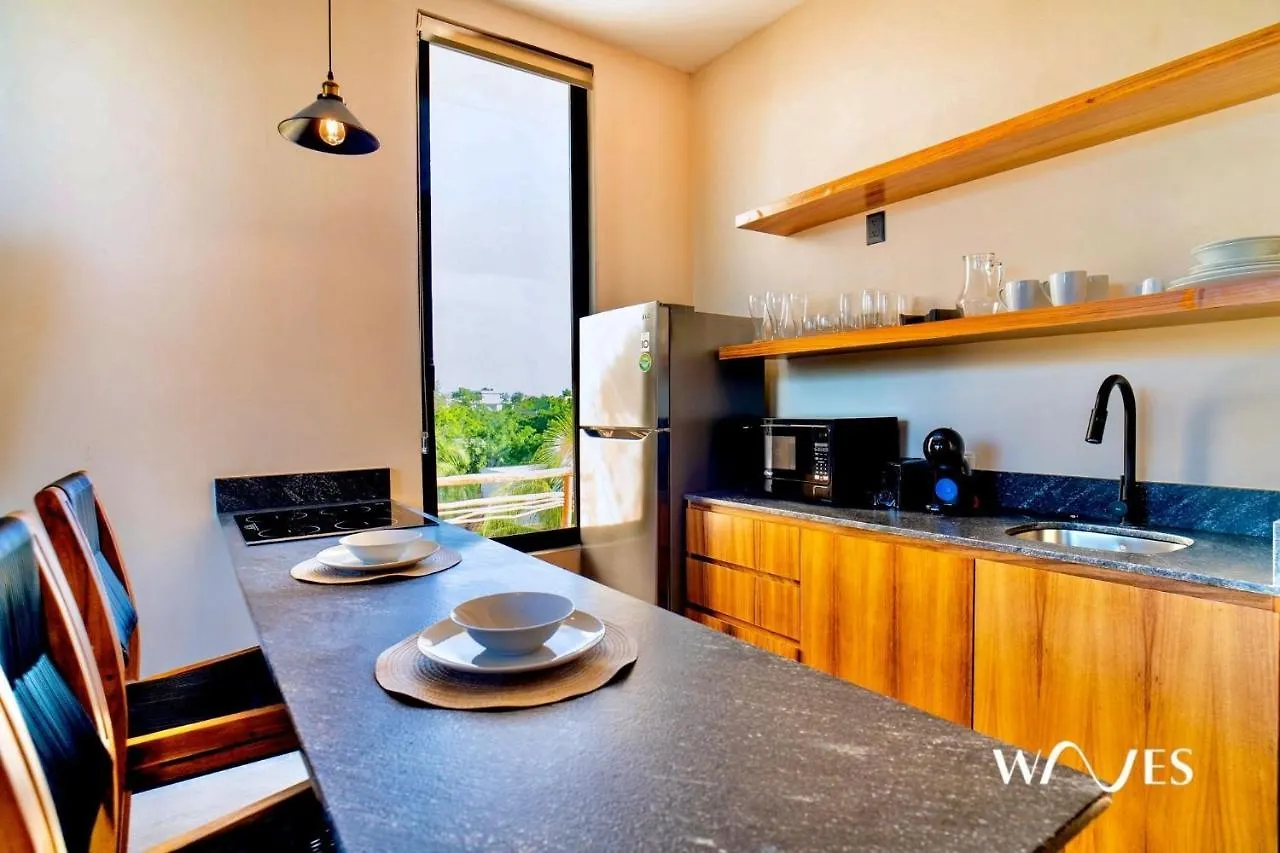 Estudio Ph | Terraza + Piscina Privada | Centrico Apartment Tulum 0*,  Mexico