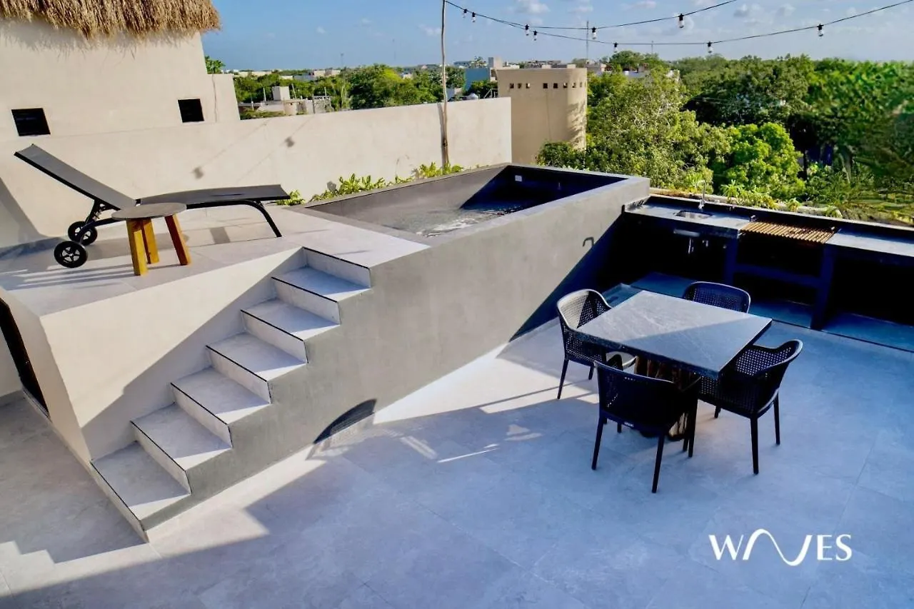 Estudio Ph | Terraza + Piscina Privada | Centrico Apartment Tulum